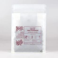 Tres Pioneros Decaf By 39 Steps Coffee