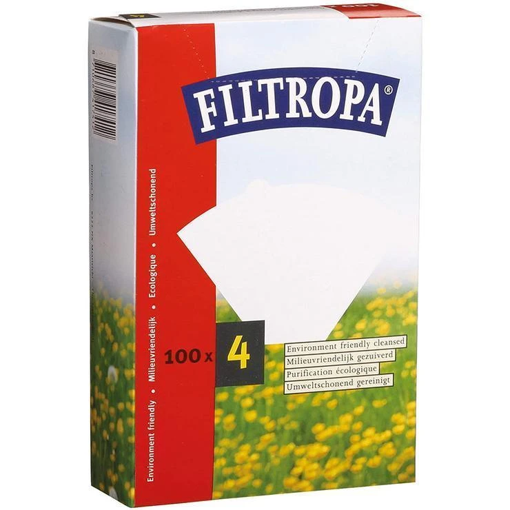 Filtropa White Size 4 Filter Papers (100) 2 Filtropa White Size 4 Filter Papers (100)