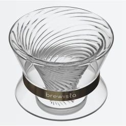 Manual Coffee Brewers Brewista Tornado Glass Dripper