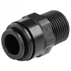 Plumbing John Guest Straight Adaptor 10mm PF X 3/8" BSPT