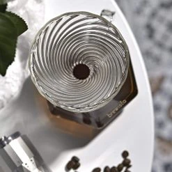 Manual Coffee Brewers Brewista Tornado Glass Dripper