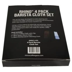 Rhino Coffee Gear Rhino Barista Cloth Set 10 Rhino Coffee Gear Rhino Barista Cloth Set