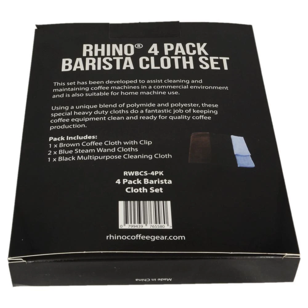 Rhino Coffee Gear Rhino Barista Cloth Set 5 Rhino Coffee Gear Rhino Barista Cloth Set