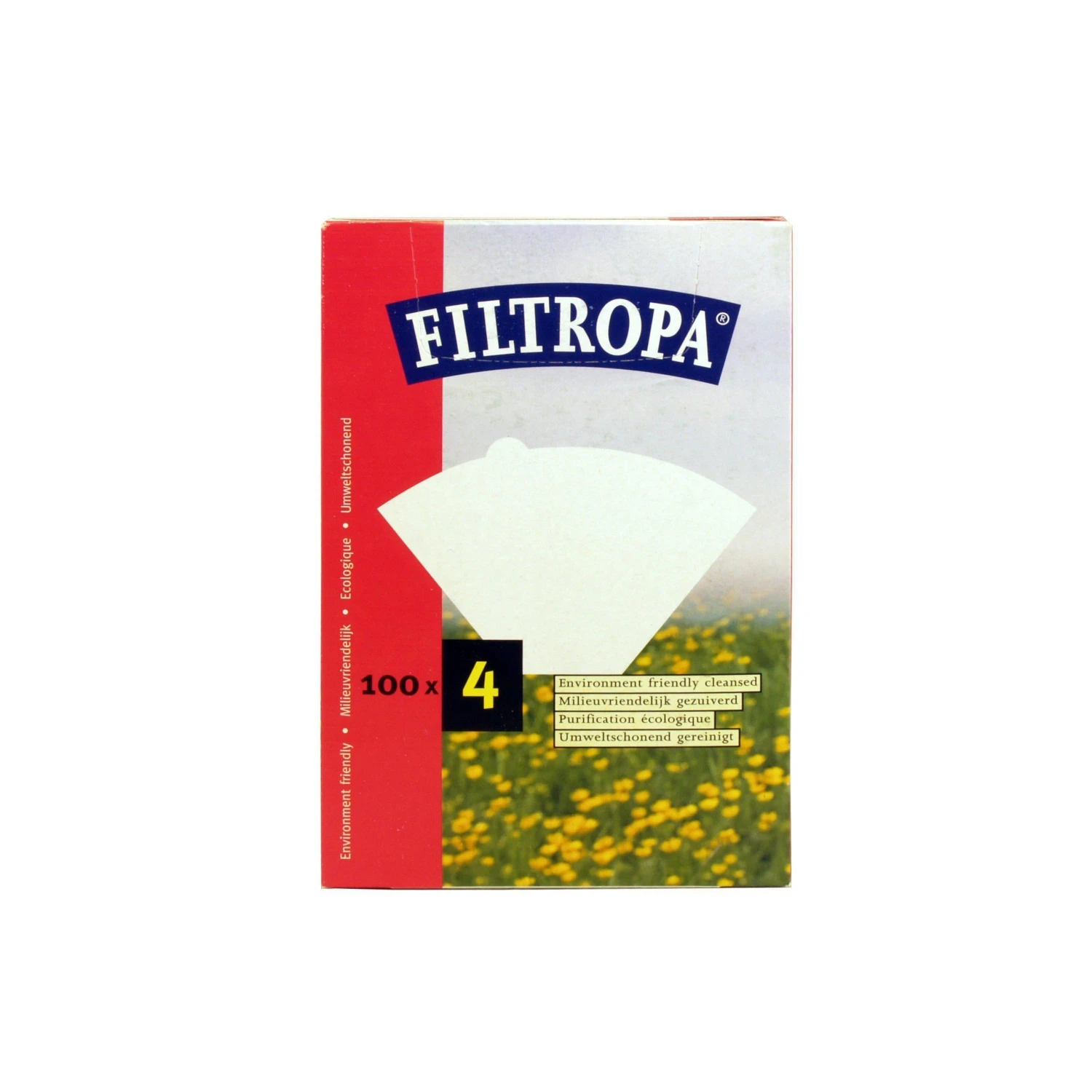 Filtropa White Size 4 Filter Papers (100) 1 Filtropa White Size 4 Filter Papers (100)
