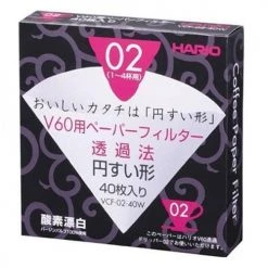 Hario Japan Hario V60 02 Filter Papers (40)